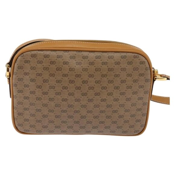 GUCCI Micro GG Supreme Shoulder Bag PVC Beige Gold 007 56 0095 Auth BA5899 - Picture 2 of 16